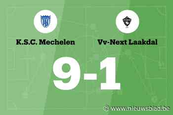 Doelpuntenfestijn bij SC Mechelen tegen Laakdal NXT