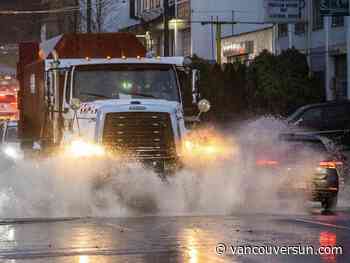 B.C. weather: Heavy rain, power outages as atmospheric river hits south coast