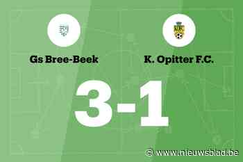 Bree-Beek B verslaat Opitter