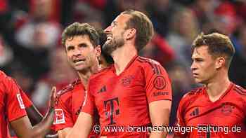 Kane-Gala mit drei Toren: FC Bayern kann noch gewinnen