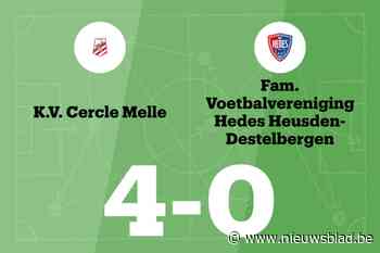 Cercle Melle te sterk voor KFV Hedes B