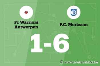 FC Merksem B toont wederom uitstekende vorm met zege tegen Warriors