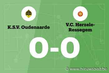 Doelpuntloos gelijkspel tussen KSV Oudenaarde en VC Herzele-Ressegem