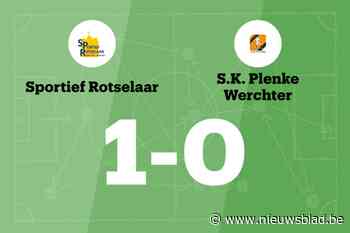 Van Grunderbeeck is goud waard voor Rotselaar B tegen Plenke Werchter