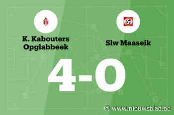 SLW Maaseik B nog steeds zonder winst na verlies tegen Opglabbeek B