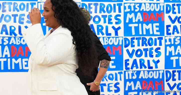 Lizzo wirbt für Harris: Zeit für US-Präsidentin