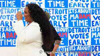 Lizzo wirbt für Harris: Zeit für US-Präsidentin