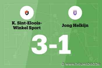 Winkel Sport buigt achterstand om in zege tegen Jong Helkijn