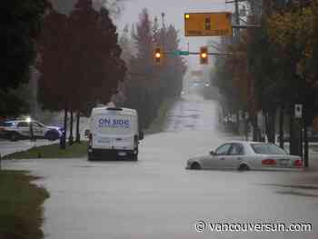 Photos: Atmospheric river brings heavy rain, flooding to Metro Vancouver