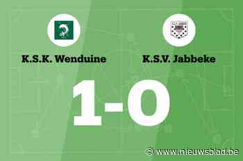 SK Wenduine maakt het verschil in de tweede helft tegen SV Jabbeke B