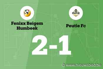 Mbaya Berly Kanana en Jasper Lamair pakken winst voor Fenixx B tegen FC Peutie