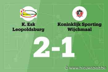 ESK Leopoldsburg maakt einde aan slechte reeks door zege tegen Wijchmaal