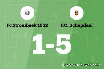 Schepdaal B wint sensationeel duel tegen Strombeek 1932 B