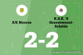 Noorse en s Gravenwezel-Schilde B delen de punten