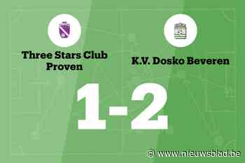 Tjardo Techel en Antoine Temmerman pakken winst voor Dosko Beveren tegen TSC Proven