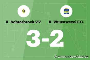 Achterbroek buigt achterstand om in zege tegen Wuustwezel