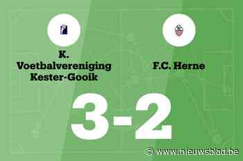 Kester-Gooik B wint thuis van FC Herne, mede dankzij twee treffers Lissens