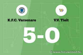 Crevits scoort drie keer voor FC Varsenare B in wedstrijd tegen VV Tielt