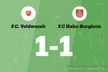 Veldwezelt en Habo-Borgloon delen de punten