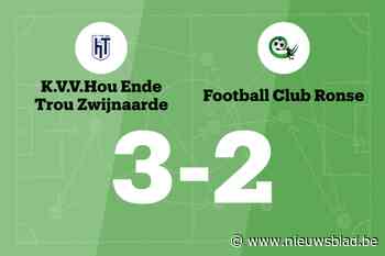 HT Zwijnaarde B wint thuis van FC Ronse, mede dankzij twee treffers Belaen