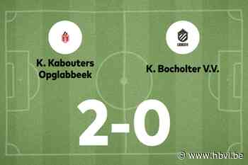 Weer geen tegendoelpunten voor Opglabbeek