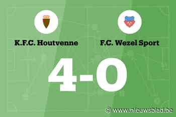 Houtvenne in tweede helft voorbij Wezel Sport