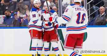 Shesterkin, Rangers top Maple Leafs 4-1