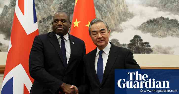 David Lammy raises human rights and Ukraine in Beijing talks