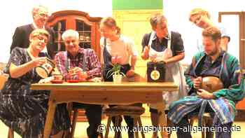 Der Jungbauer als Hypochonder: Im neuen Stück der Theatergruppe Finningen geht es turbulent zu