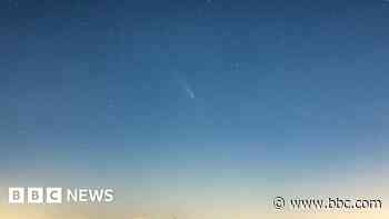 Comet A3 dazzles above the East Midlands
