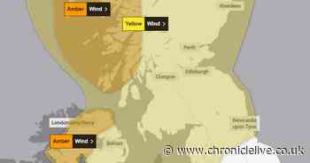 Met Office issues wind warning for the North East as Storm Ashley batters UK