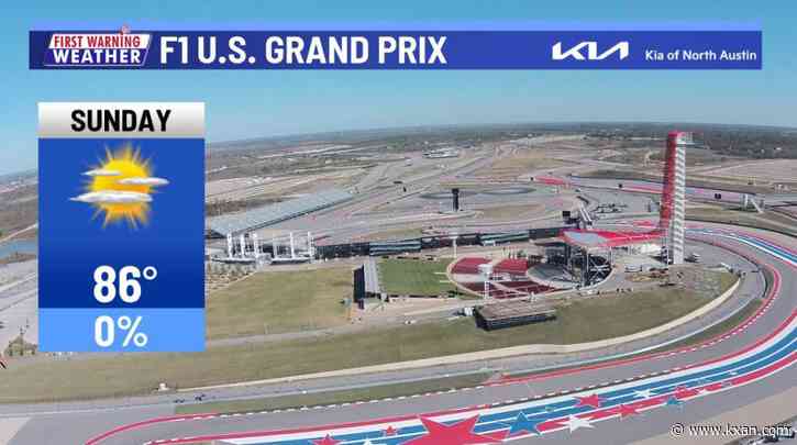 Warm and sunny Sunday, but 90s by mid-week