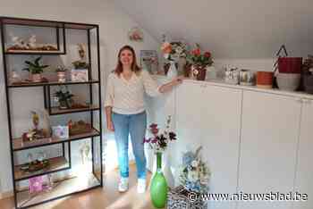 Lies biedt via webshop en pop-up winkel decoratie, bloemen en zelfgemaakte kaartjes aan