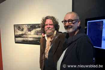 Schilder de Zutter en schrijver Olyslaegers laten zich inspireren door Sint-Amandse Scheldebocht: “Verhaeren fascineert mij”