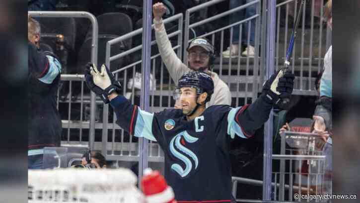 Eberle nets overtime goal to give Kraken 2-1 win over Flames