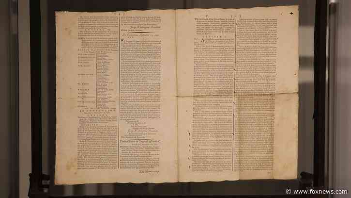 Rare copy of US Constitution collecting dust in North Carolina filing cabinet sells for $9M at auction