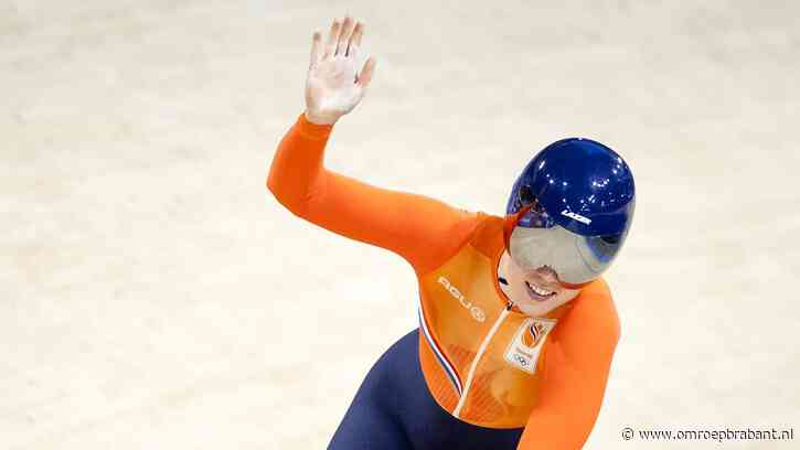 Van de Wouw sprint naar zilver op keirin bij WK baanwielrennen