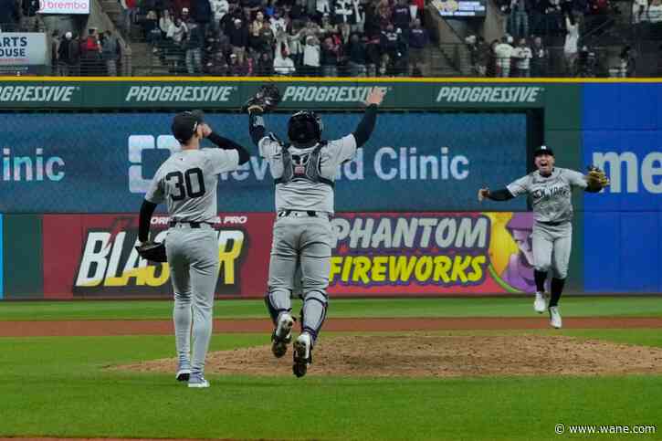 Juan Soto's 3-run homer in 10th sends Yankees past Guardians 5-2 and into World Series for 41st time