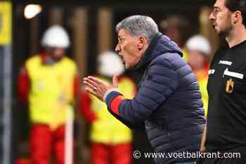 Zeer frustrerende namiddag voor STVV-coach Felice Mazzu: "Ik had graag gezien hoe de match dan was verlopen..."