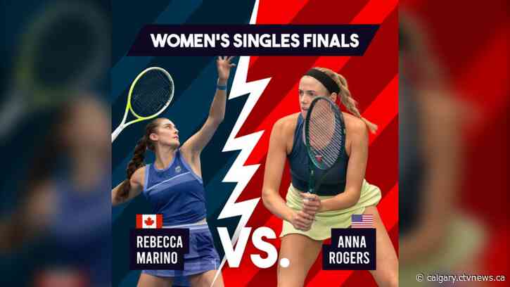 Canadian Rebecca Marino advances to women’s finals at Calgary National Bank Challenger tournament