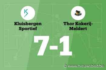 Vier opeenvolgende overwinningen voor Kluisbergen Sportief na 7-1 tegen TK Meldert