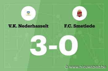 VK Nederhasselt zet ongeslagen reeks voort met 3-0 tegen FC Smetlede