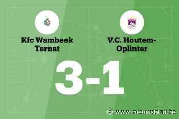 KFC Wambeek Ternat verslaat Houtem-Oplinter