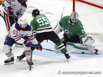 Edmonton Oilers swing and miss at league-leading Dallas Stars