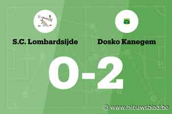 Dosko Kanegem blijft ongeslagen na zege tegen SC Lombardsijde