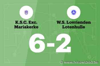 Excelsior Mariakerke wint spektakelwedstrijd van WS Lotenhulle