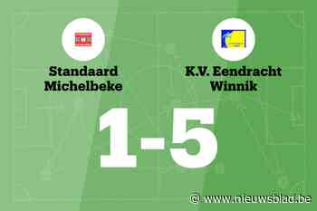 Vier opeenvolgende overwinningen voor Eendracht Winnik B na 1-5 zege tegen Standaard Michelbeke B