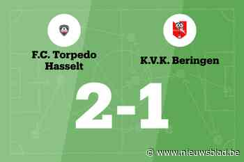 Torpedo Hasselt dankzij Arne Libotte en Felten Vandecaetsbeek langs KVK Beringen