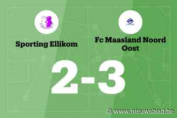 Maasland NO B maakt met overwinning einde aan zegereeks Ellikom