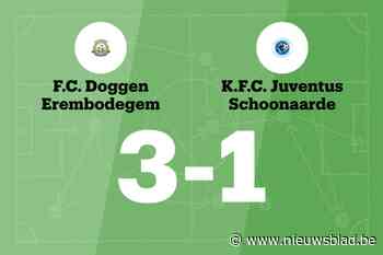 FC Doggen Erembodegem beëindigt reeks nederlagen in de wedstrijd tegen Juventus Schoonaarde B